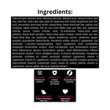 List of Ingredients of Nutrience SubZero Prairie Red Grain Free High Protein Dog Food

