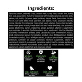 List of ingredients for Nutrience SubZero Fraser Valley Grain Free High Protein Puppy Dog Food with icons