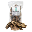 Front view of Ogopogo Pet Co Beef Tripe Chips dog treat displayed on a white background
