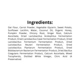 List of ingredients in Open Farm Dog Supplement Probiotic 90 soft chews