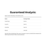 Guaranteed Analysis of Open Farm Rustic Stew Beef Dog Food