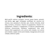 List of ingredients for Open Farm salmon dog food rustic stew