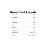 Guaranteed Analysis of Orijen Amazing Grains Regional Red Dog Food