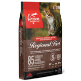 Front side view of Orijen Regional Red Protein-Rich Recipes Cat Food on a white background