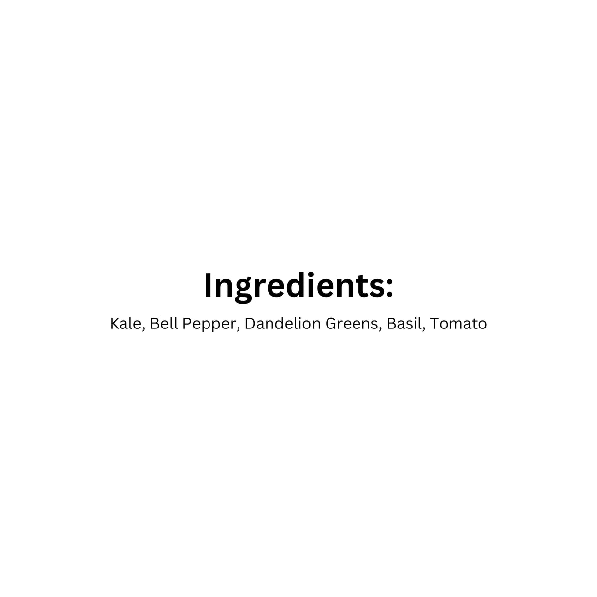 List of ingredients of Oxbow Hay Topper Small Pet Food