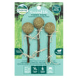 Front view of Oxbow Timmy Pops Small Pet Treats on a white background