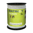 Front view of Patriot polirope electric fence on a white background