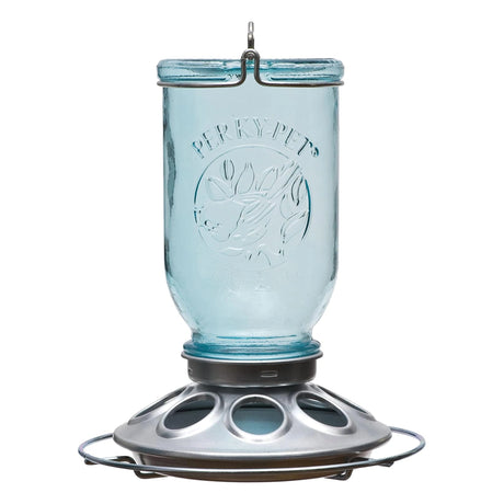 Front view of Perky-Pet Bird Feeder on a white background