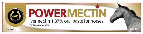 Powermectin Ivermectin Wormer for Horses