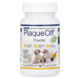 A front view of ProDen PlaqueOff Powder on a white background
