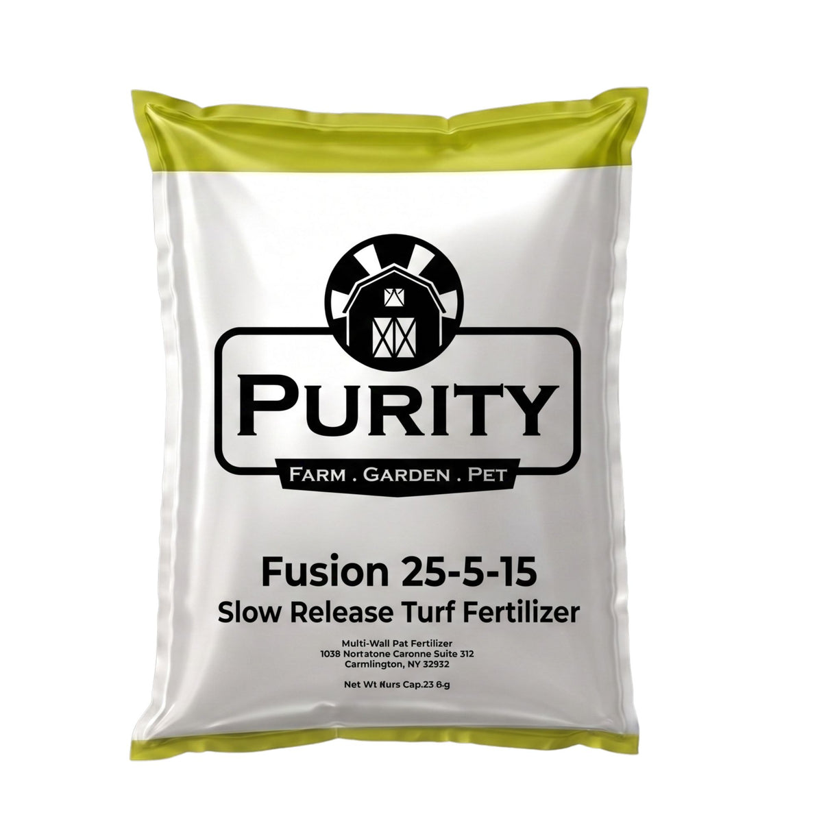 Fusion 25-5-15 Slow Release Turf Fertilizer | 90 Day Coverage | 25 kg bag