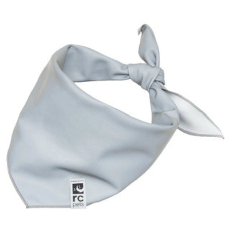 A close-up view of RC Pets dog bandana on a white background