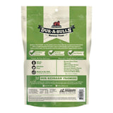 Back view of Redbarn Dur-A-Bulls Tire Dog Treats on a white background