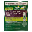 A front view of Rescue Insect Trap Outdoor Stink Bug Attractant Pheromone Base on a white background