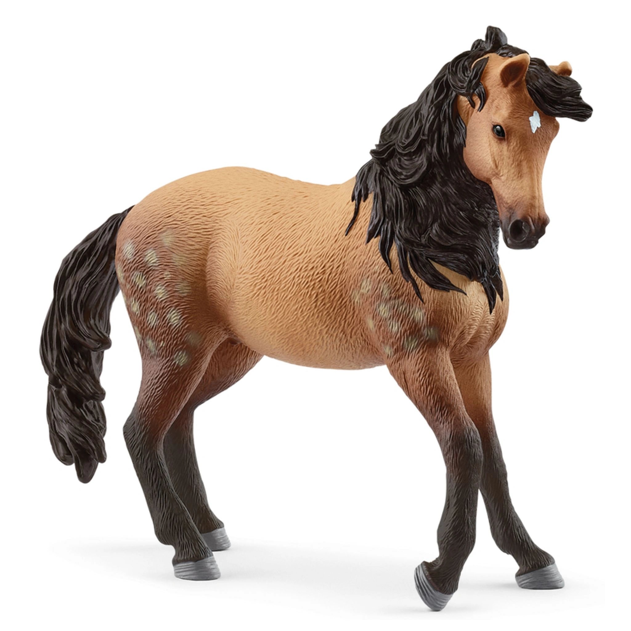 Schleich Horse Club Andalusian Mare Dark Brown Flanks
