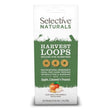 Front view of Selective Naturals Harvest Loops Hamster Treats on a white background