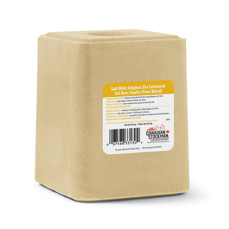 Sulfur Salt Block 50lbs