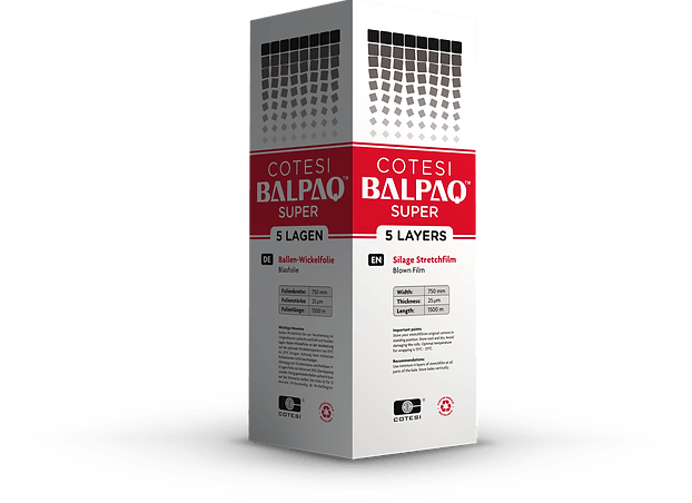 BALPAQ Ultra High Density 5 Layer 30 inch x 1500 m Silage Wrap