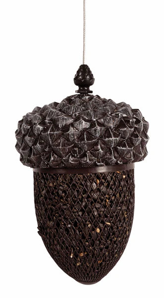 Wild Bird Feeder | Acorn Shape | 2 Pound Capacity | Pinebush 10072