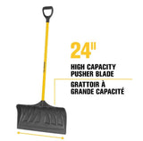 Garant Pro Snow Pusher 24" Fg Handle