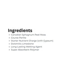 A detailed list of ingredients for Sun Gro Horticulture Sunshine Mix #7 Soil Mix