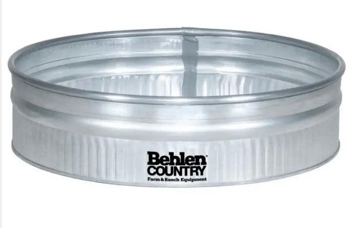 Behlen Galvanized Shallow Round Tank