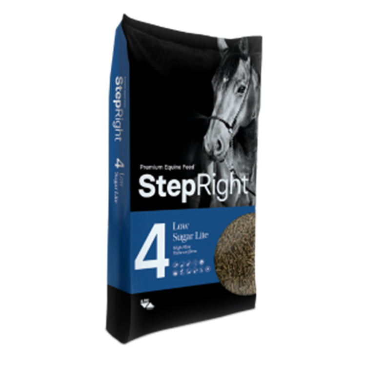 Step Right - Step 4 (Low Sugar Lite) Pro Fibre Crunch Horse Feed