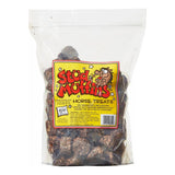 A front view of Stud Muffin Hand Made Horse Treats on a white background
