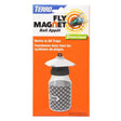 A front view of Terro Fly Trap bait on a white background