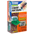 Close-up view of Terro Ant Trap bait station on a white background
