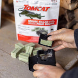 Tomcat® Mouse Killer Refillable Bait Station & Blocks
