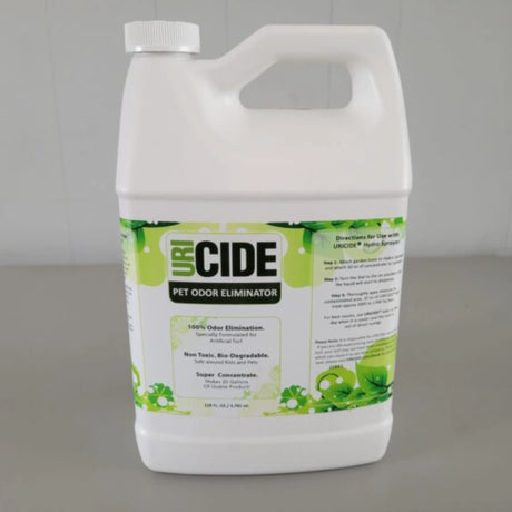 Uricide Pet Odor Eliminator displayed indoors