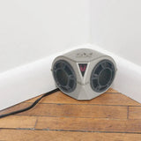 Victor Pro Ultrasonic PestChaser Rodent Repellent installed indoors at the corner of the room