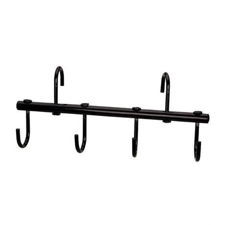 Front view of Weaver Leather Bridle Hook Rack Farm Supplies on a white background