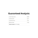 Nutritional overview of Wild Vibes Sun-Dried Sardine Pet Treats