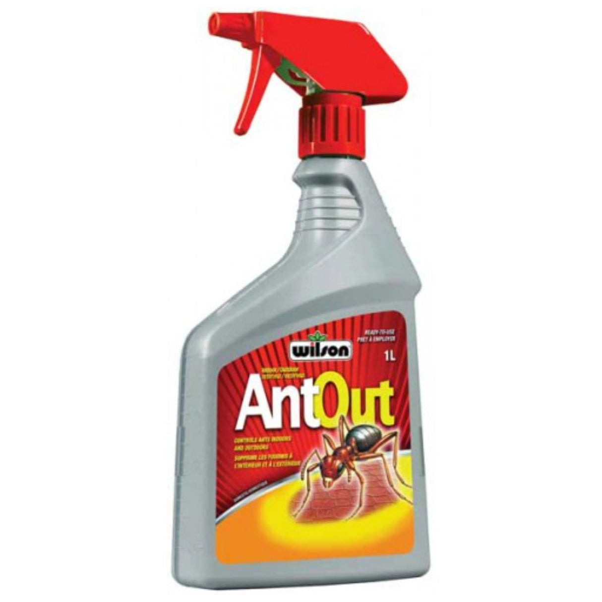 Front view of Wilson Ant Out Ant Killer Ready-to-Use 1L on a white background