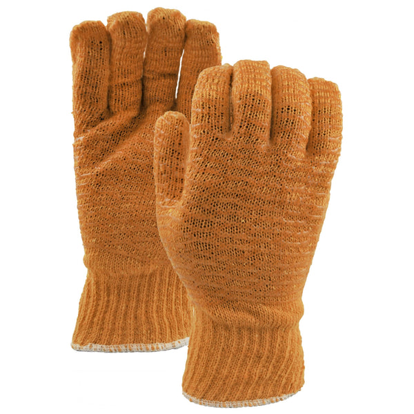 Work Gloves | 537 Gripper | Poly Cotton Seamless Knit | Snug Fit
