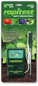 Rapitest 1830 Light and Moisture Meter for indoor and Outdoor Plants