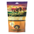 Front view of Zignature Soft Moist Kangaroo Dog Treats on a white background