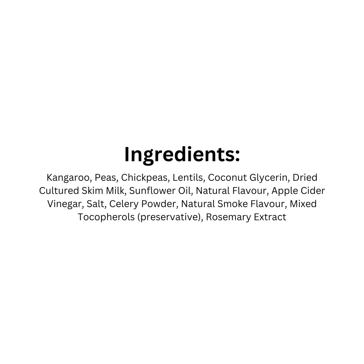 Guaranteed Analysis of Zignature Soft Moist Kangaroo Dog Treats
