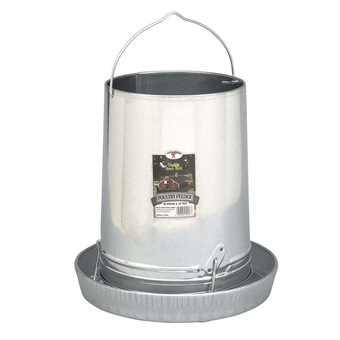 Little Giant Hanging Metal Poultry Feeder