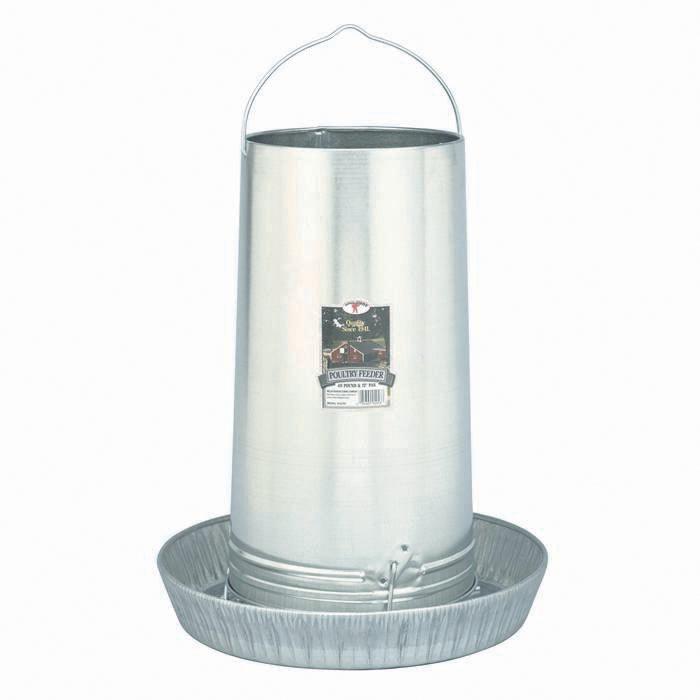 Little Giant Hanging Metal Poultry Feeder