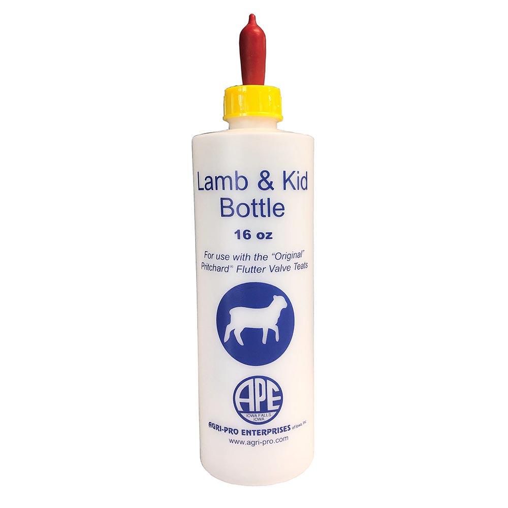 Lamb Bottle with Pritchard Flutter Valve Teat