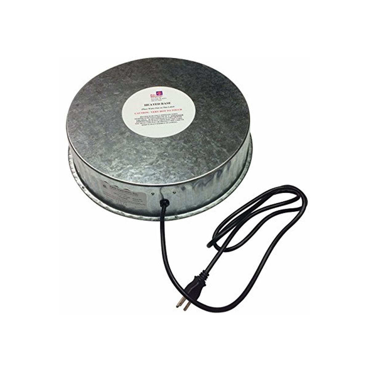 Farm Innovators Model HP - 125 Galvanized Heated Waterer Base